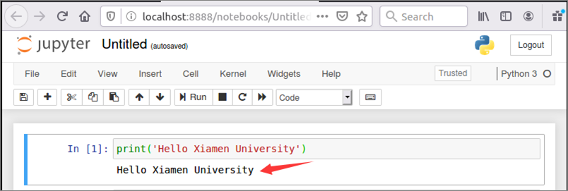 spark-submit 运行 wordcount.py 后输出的词频统计结果